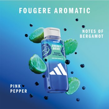 Adidas Vibes Energy Drive gel de duș unisex - imagine 3